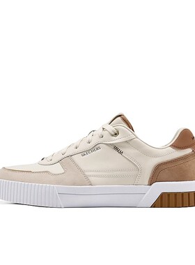 Skechers斯凯奇男鞋秋冬新款拼接撞色复古百搭休闲板鞋254040W