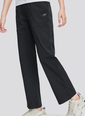 Skechers斯凯奇夏季新款女子凉感透气吸湿速干微喇叭长裤P224W050
