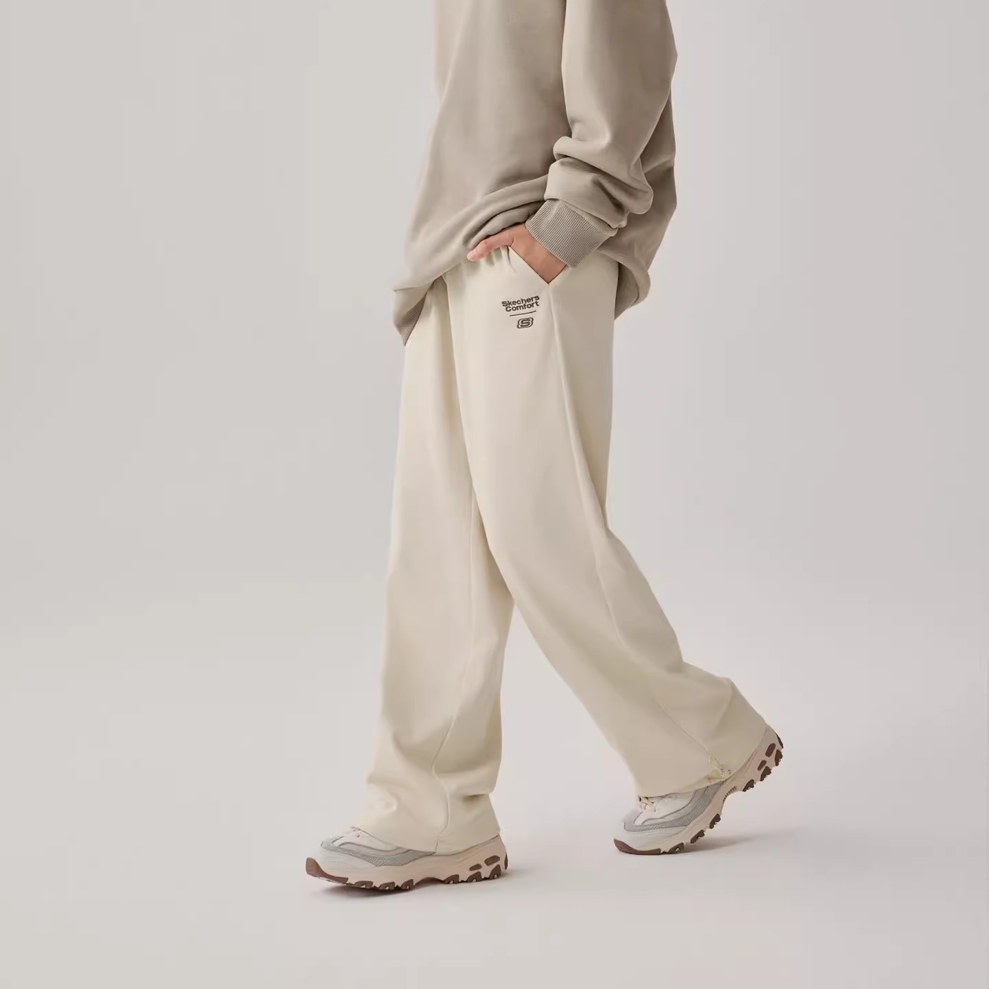 Skechers斯凯奇女通勤休闲长裤