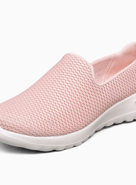 Skechers斯凯奇时尚厚底网面一脚蹬休闲健步鞋女子轻便缓震158579