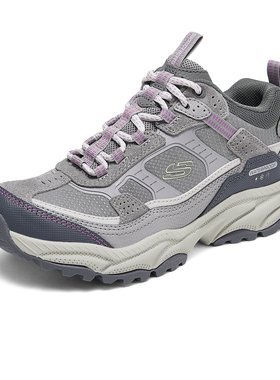 Skechers斯凯奇新款时尚百搭运动鞋女轻质缓震户外徒步鞋180240C