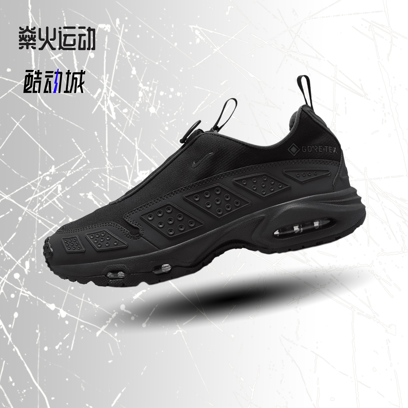 耐克低帮休闲气垫跑步鞋