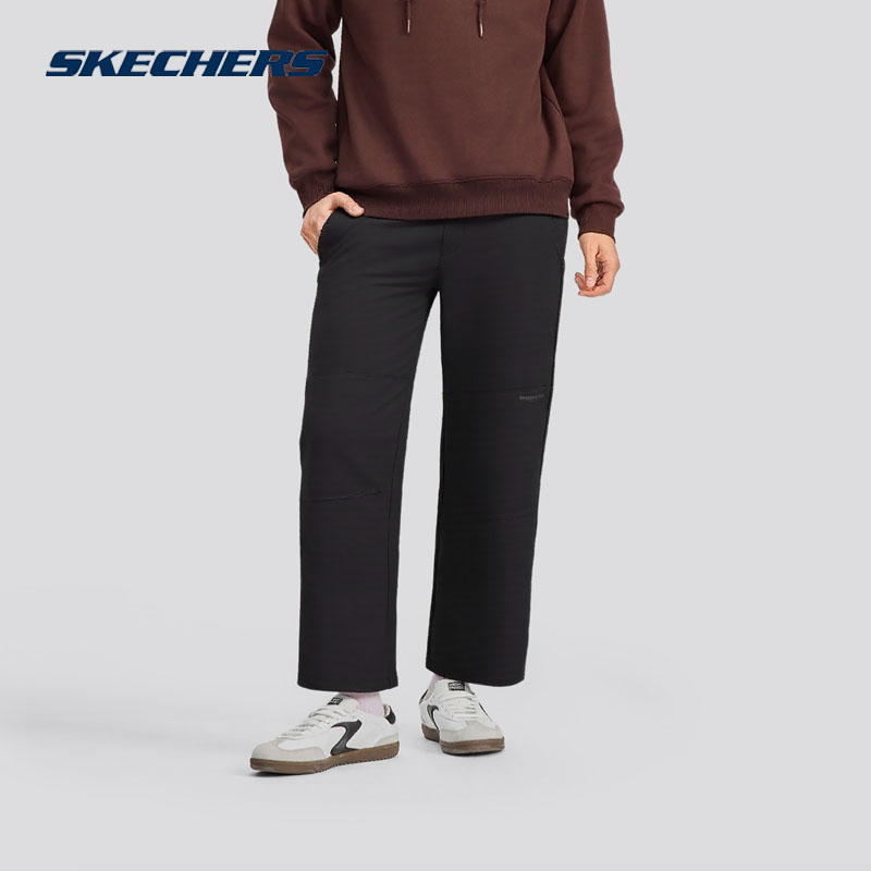Skechers斯凯奇男梭织直筒长裤