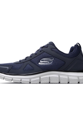 Skechers斯凯奇新款男鞋时尚轻质休闲跑步鞋舒适透气运动鞋52631