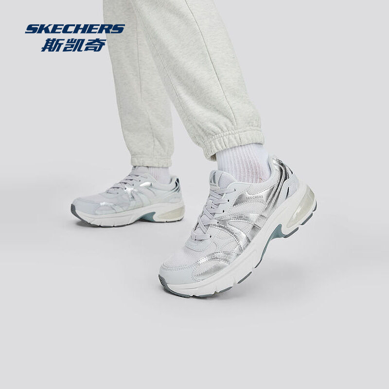 Skechers斯凯奇女鞋闪穿运动鞋
