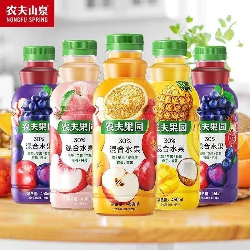 农夫山泉农夫果园450ml*15瓶30%
