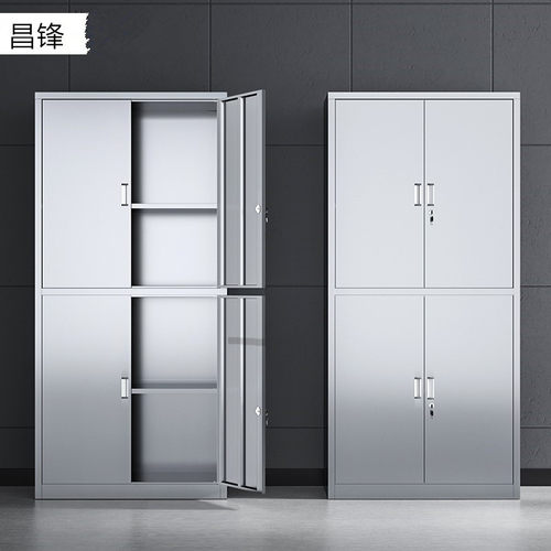 不锈钢柜铁皮柜钢制柜更衣柜员工柜储物柜多格鞋柜多门餐具柜碗柜
