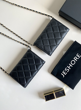 JESHORE 腰包款！小香风cf卡包超轻多卡位腰包零钱包斜挎包包女款