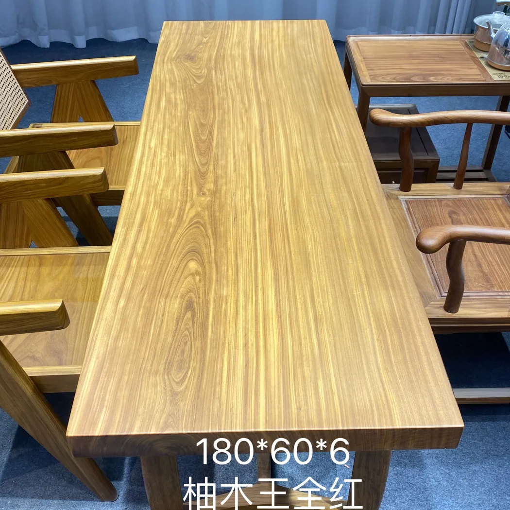 非洲柚木老板总裁桌大班台工作台