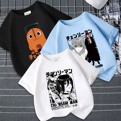 电锯人联名帕瓦玛奇玛长袖t恤