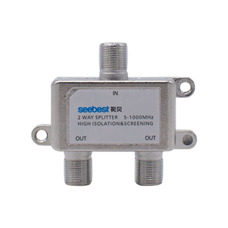 有线电视分配器一分二闭路线数字信号分线器1分2分支高清家用