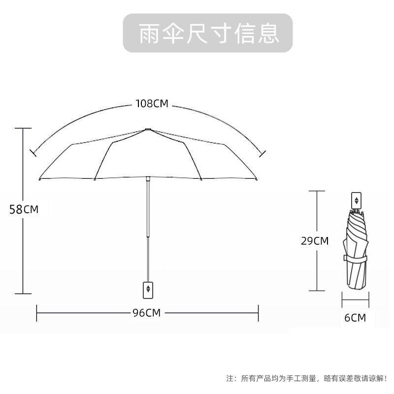 C'mon兔子厨房黑胶全自动伞遮阳伞防晒伞可爱折叠晴雨伞太阳使用感如何?