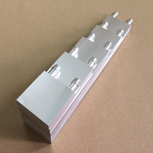 冷铝水冷板CPU显卡半导体制冷具片电脑散热器模工业水281冷吸水头