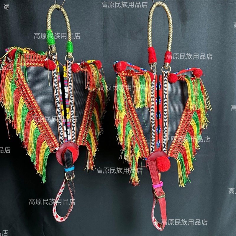 马尾鞦马尾后鞦耐磨马具马尾装饰民族风马鞍N配件零配马匹装饰用