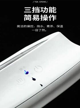 煮茶电陶a炉小型电磁炉迷你茶炉家用茶壶专用铁壶烧水壶办公室炉