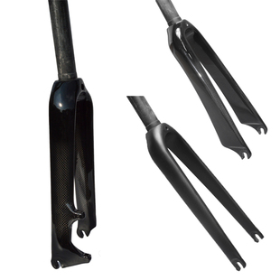 全碳纤维折叠自行小轮车前叉16寸406碳叉C刹碟刹专用超轻 20寸451