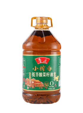 山姆会员超市代购 鲁花 小榨香低芥酸菜籽油5.28L 非转一级食用油