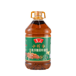 山姆会员超市代购 鲁花 小榨香低芥酸菜籽油5.28L 非转一级食用油