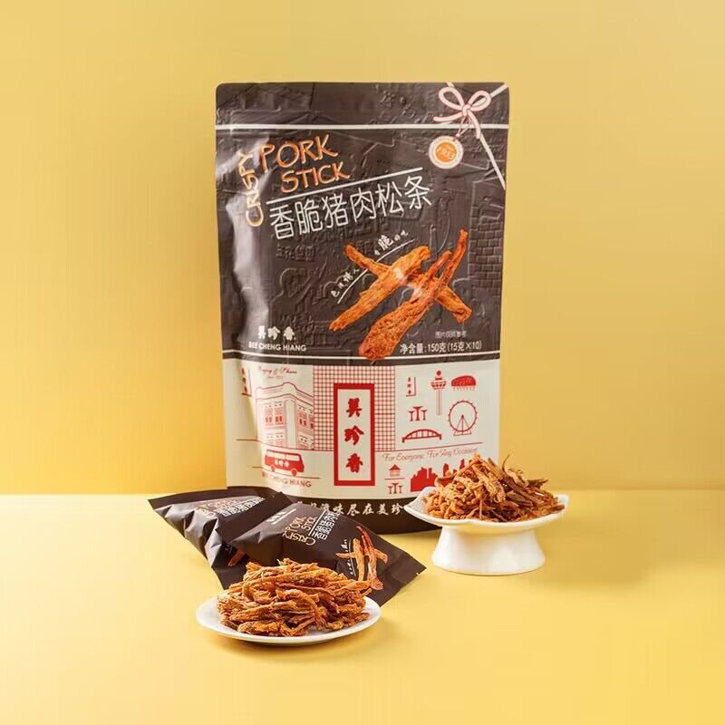 美珍香香脆猪肉松条代购
