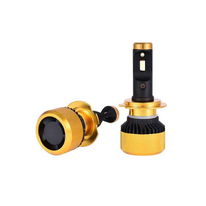 工厂 汽车led大灯60W车灯超亮h3前照灯h7改装车头灯 中东热销