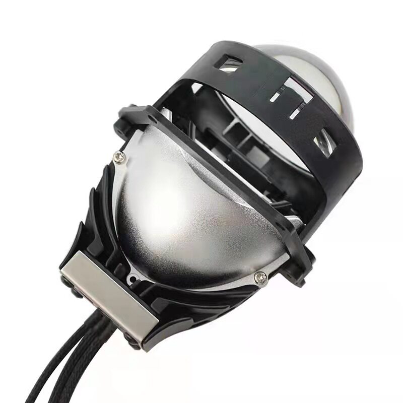 汽车LED大灯双光透镜双灯杯60瓦大功率鱼眼3寸激光型远光炮小太阳