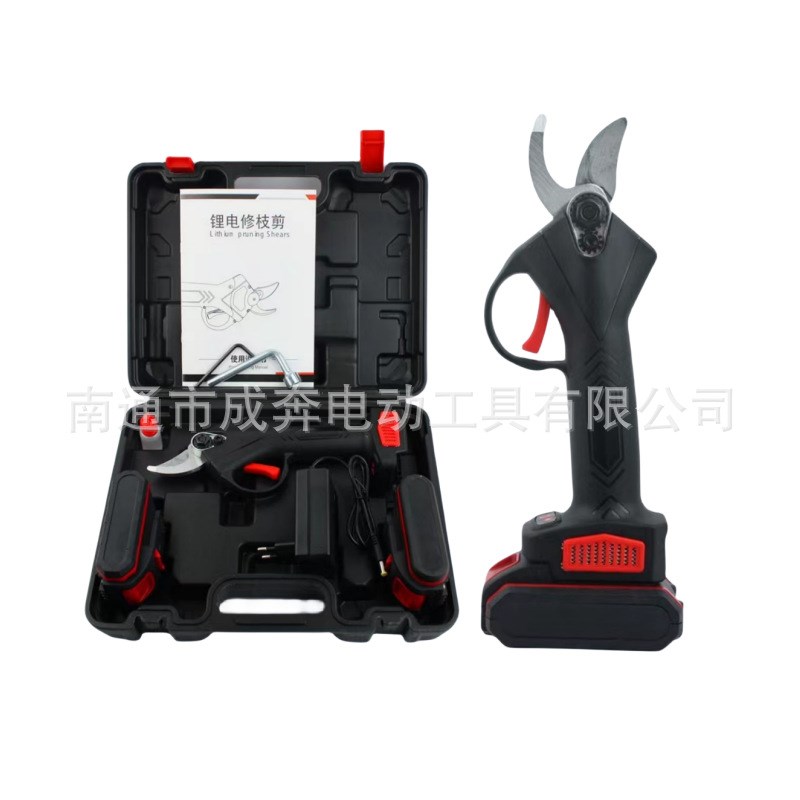 电动修枝剪充电式果树锂电剪刀园林工具