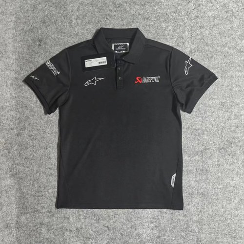 摩托车A星天蝎联名短袖透气速干休闲POLO衫MoTogp夏季骑行厂队t恤
