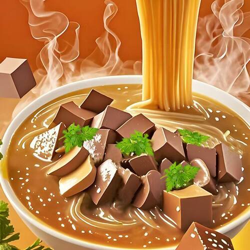 鸭血粉丝汤方便速食宵夜粉丝汤