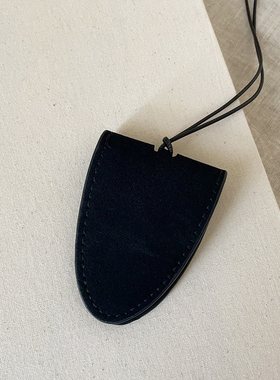 EARMOON 豹纹挂脖磁吸墨镜夹长款项链旅行便携收纳挂绳毛衣链配饰