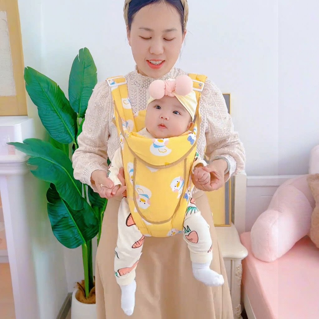 背带新生婴儿外出简易款前后两用多功能宝宝前抱式抱娃神器后背式