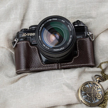 适用Minolta美能达X700保护套X570/X370/X300相机皮套相机包底座