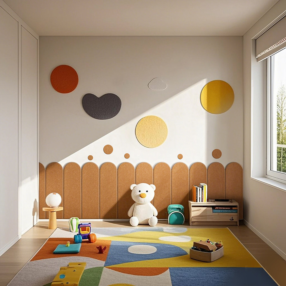 加厚防撞墙贴墙面遮丑装饰护墙板床头软包床围背景板墙围毛毡板,家居饰品,软装墙贴,淘宝优惠券,粉丝福利购,淘宝优惠卷