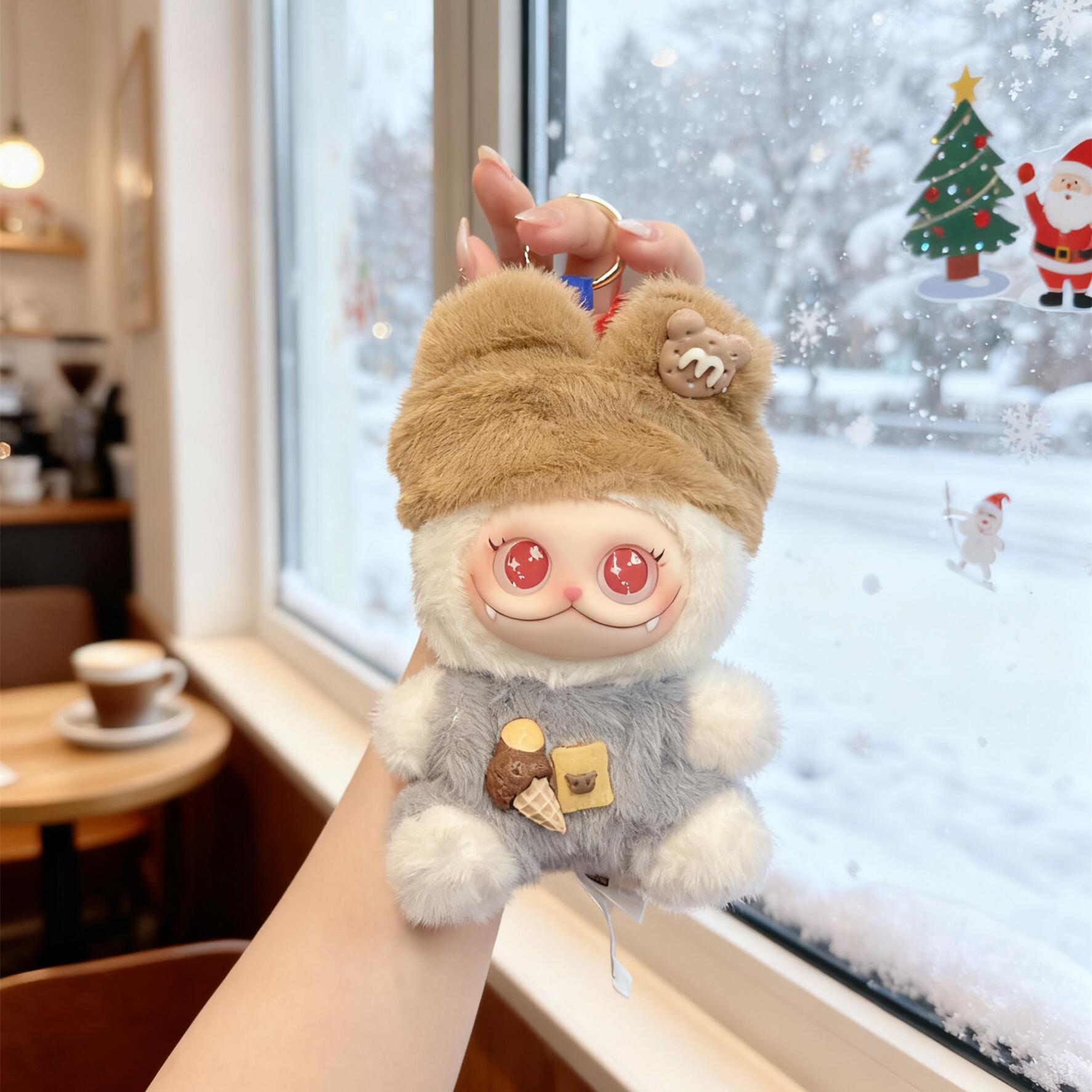 范趣町GISMOW娃衣小憨包联盟盲盒毛绒搪胶衣服替换装雪糕饼干