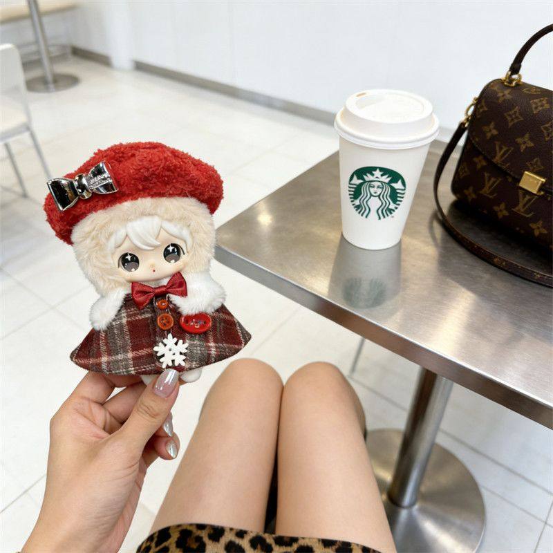 仅娃衣兔闪闪2代ShyShy小小的你二代娃衣新年红套装换装衣服可爱,模玩/动漫/周边/娃圈三坑/桌游,潮玩娃衣,淘宝优惠券,粉丝福利购,淘宝优惠卷