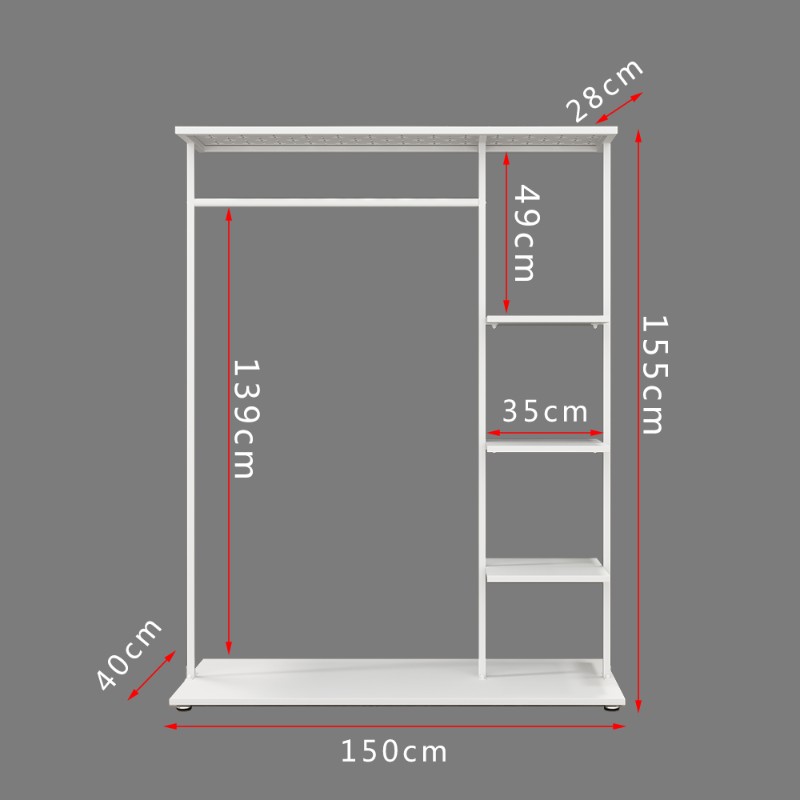挂衣架落地折叠卧室置物架简易家用室内晾衣杆欧式置地晒衣服架子