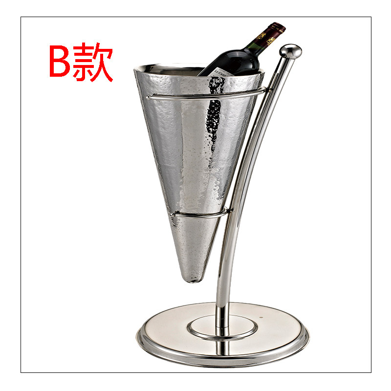 商用冰桶酒吧保温箱欧式家用不锈钢冰块桶大小号香槟桶冰镇冰粒桶