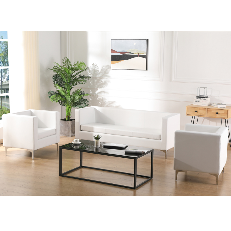 时尚办公会客沙发茶几组合商务洽谈4s店休息区酒店大堂客房售楼部