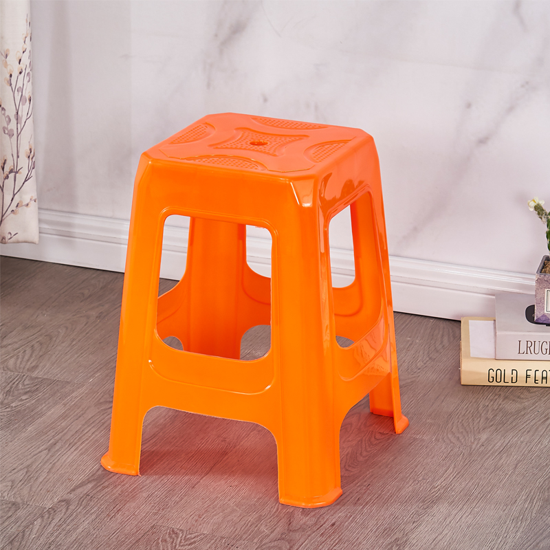 大号塑料凳家用凳子彩色凳大方凳叠放餐桌椅子排档凳子现代学生凳