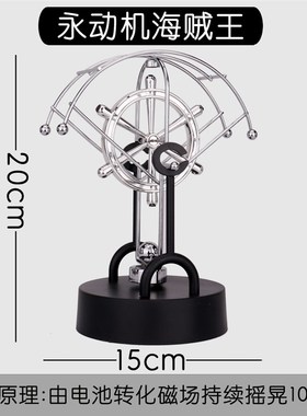 大号平衡老鹰重力鸟不倒翁怀旧反重力金属雕桌面好物磁悬浮空摆件