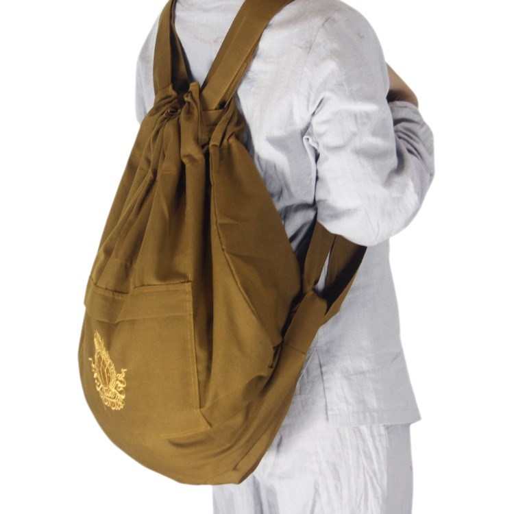 新款用品大背包僧包 香包香袋 居士包 多工功能包 和尚双肩帆布包