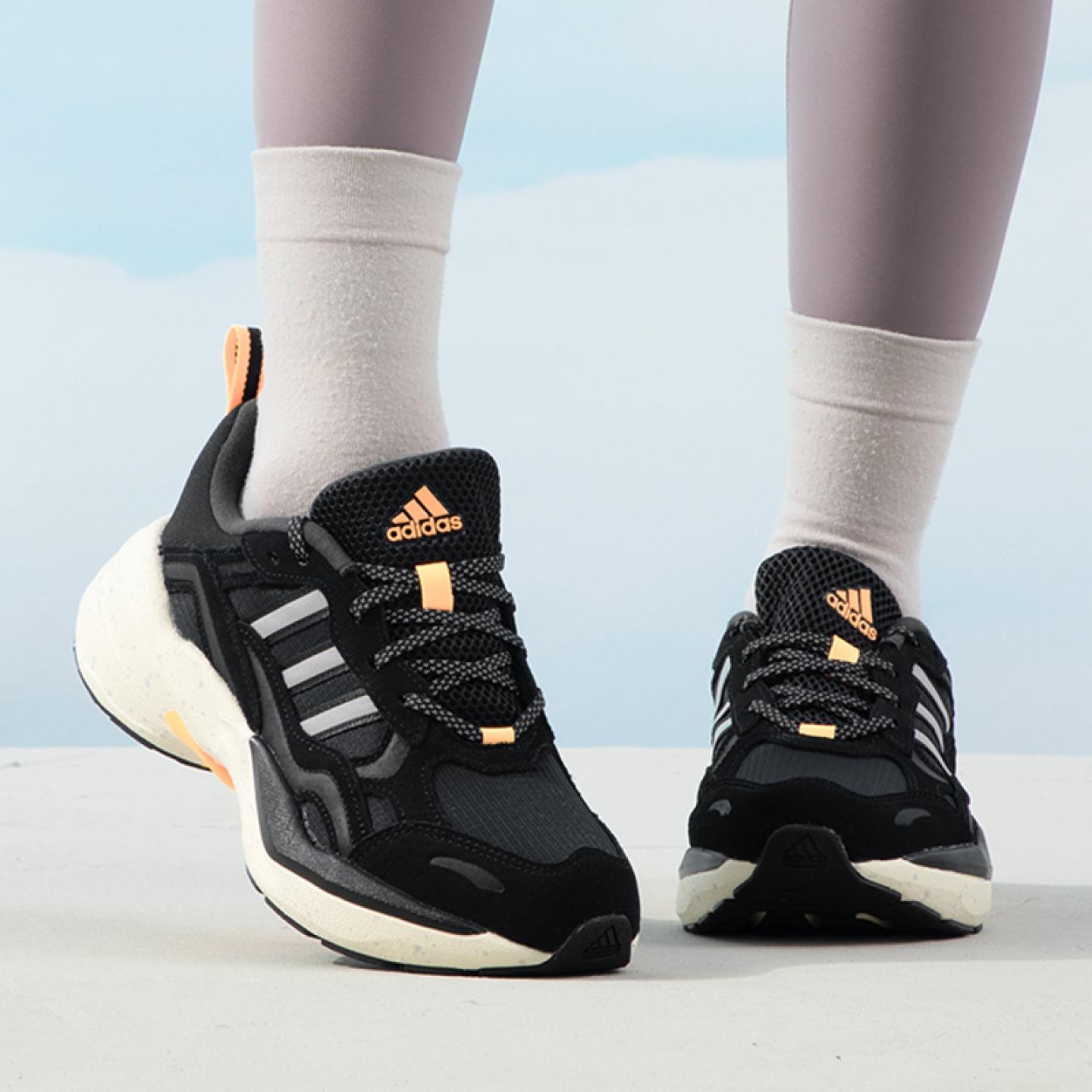 Adidas阿迪达斯中性跑步厚底运动休闲轻便缓震耐磨老爹鞋IE3423