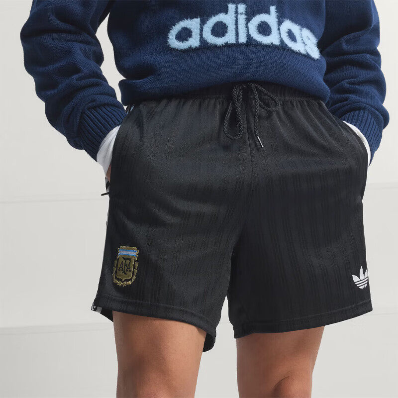 adidas/阿迪达斯新款AFA OG SHO阿根廷队复古针织短裤JZ6308