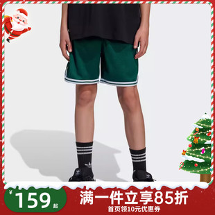 JW1986 五分裤 Adidas阿迪达斯三叶草大童夏季 舒适透气运动休闲短裤