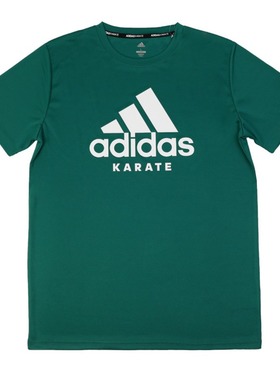 Adidas阿迪达斯男子夏季绿色透气舒适休闲运动短袖T恤ADICTKP-GRW