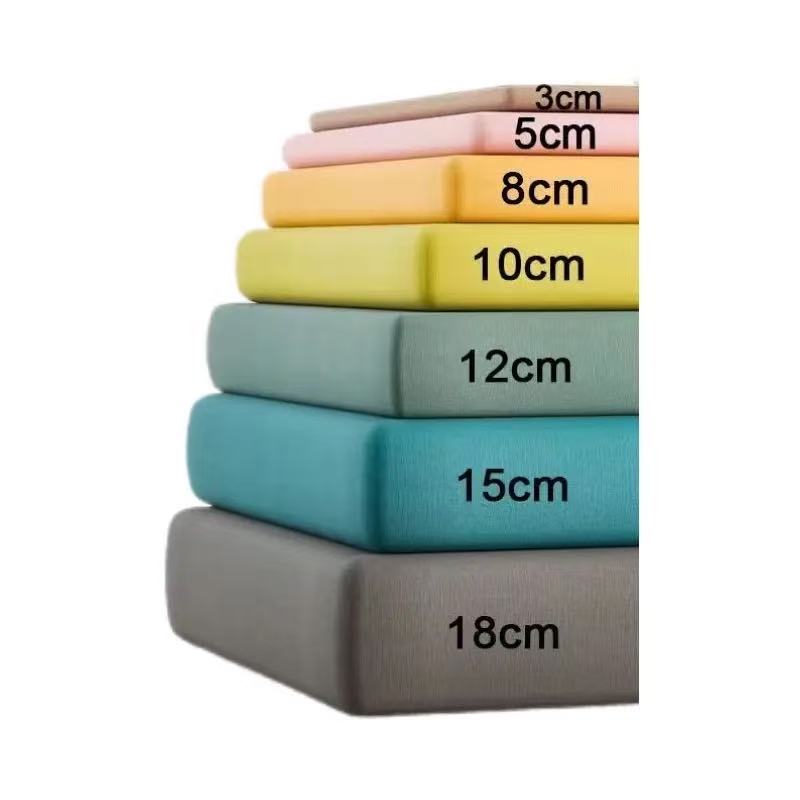 专业定制60D高密度加硬海绵坐垫沙发飘窗垫禅垫榻榻米学生床垫