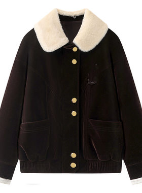 【徐梦洁同款】2025年冬拉菲丝绒飞短款羽绒服姆外套25D51DC141