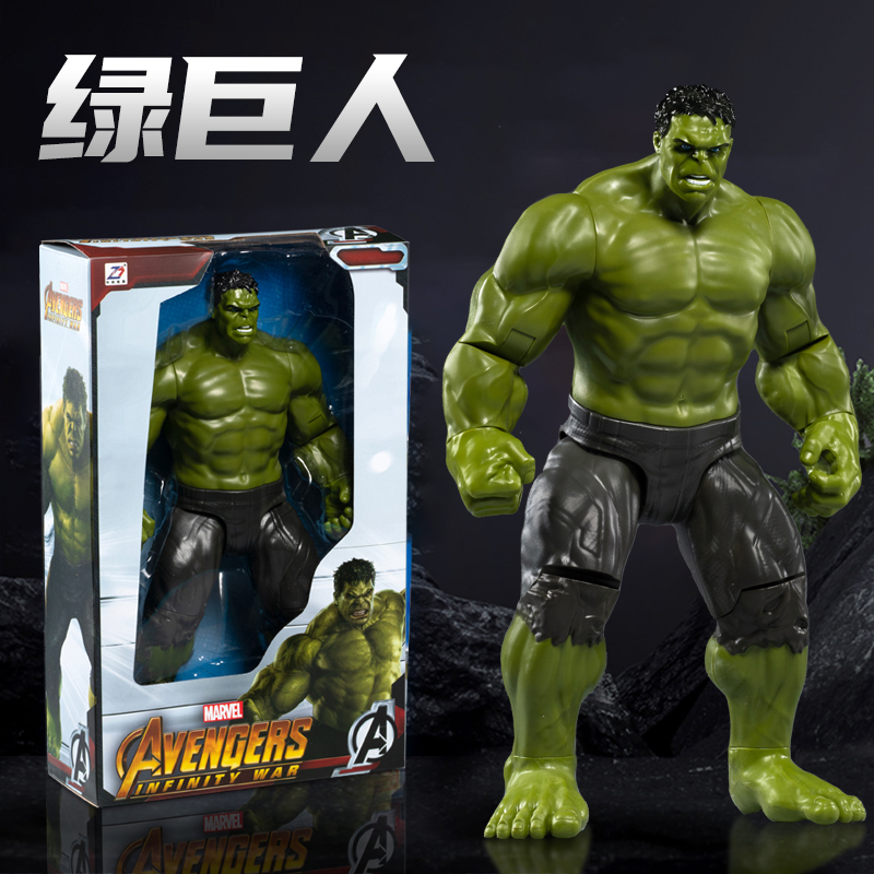中动绿巨人正版漫威可动