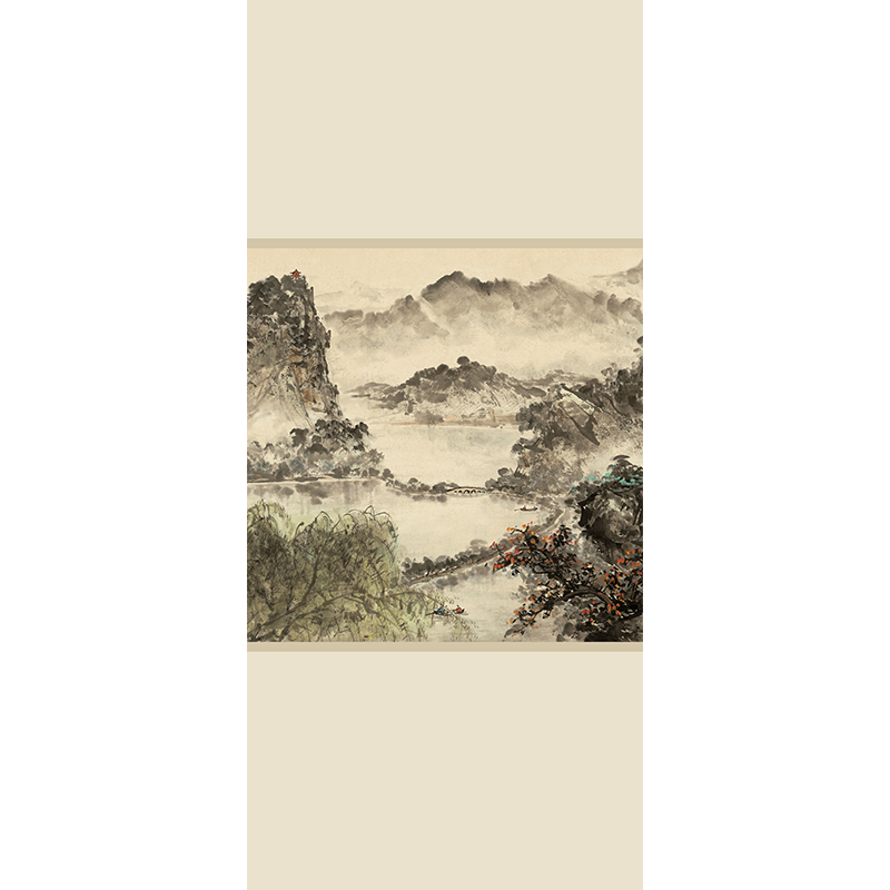 中式防尘挡风立式空调罩