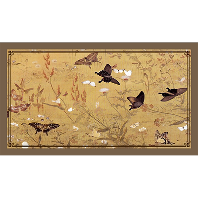 新中式餐桌垫防水防油免洗桌布防烫隔热皮革轻奢高级感桌面保护垫