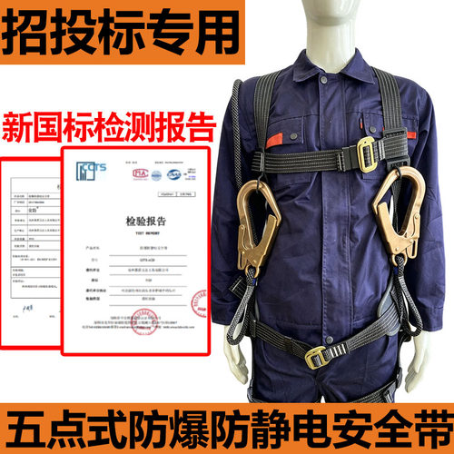 五点式安全带高空作业安全带